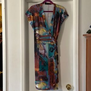 Wrap Around Dress sz L